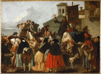 Le charlatan - hammaslääkäri n.1754-55 ...