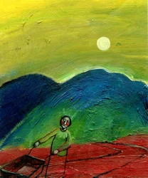 Minulla oli kaikki mitä tarvitsin, 2003 (öljy paperille)