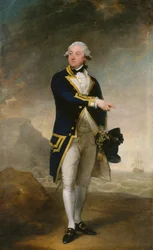 Kapteeni John Gell, 1785.