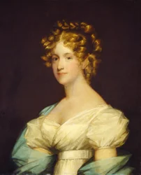 Charlotte Morton Dexter Rouva Andrew Dexter, 1808c. 1825.