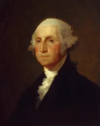 George Washington, noin 1820 (öljy paneelille)