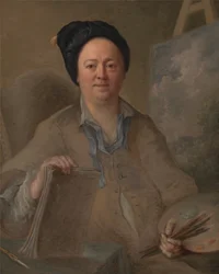 Muotokuva maisemamaalarista, mahdollisesti George Lambertista