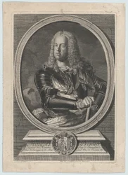 Francis I:n muotokuva, n. 1745.