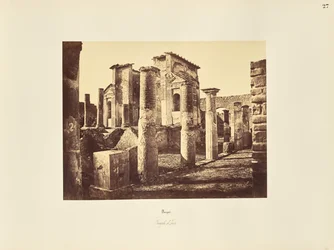Pompeji. Isiksen temppeli.