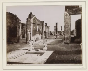 Casa di Cornelia Ruffon jäännökset Pompejissa