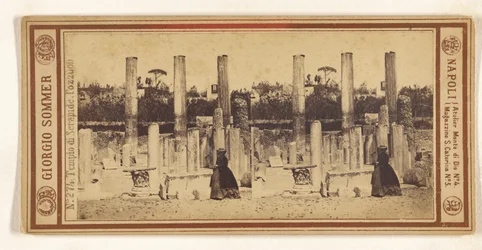 Tempel des Serapis. Pozzuoli.