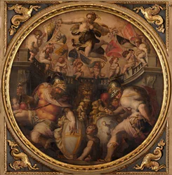 Santo Spiriton ja Santa Crocen korttelien allegorioita, 1563-1565