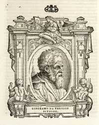 Milano, Biblioteca Braidense, Vite de piv excellent, Giorgio Vasari 1568, Girolamo da Trevigi.