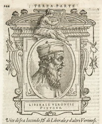 Milano, Biblioteca Braidense, Vite de piv excellent, Giorgio Vasari 1568, Jacopo da Veronan liberaali