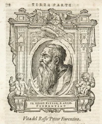Milano, Biblioteca Braidense, Vite de piv excellent, Giorgio Vasari 1568, Roffo Fiorentino
