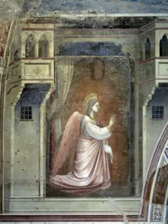 Ilmoitus: Arkkienkeli Gabriel, n. 1305 (fresko)