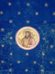 Profeetta Johannes Kastaja kattoholvista, n. 1305