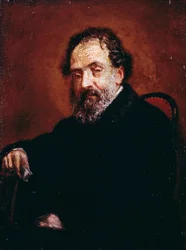 Taidemaalari Enrico Carlo Augusto Scurin muotokuva (Bergamo