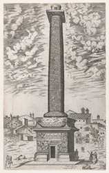 Rooman loiston peili: Trajanuksen pylväs, 1581-86, 1581-86.