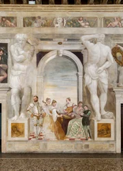 Konsertti, pääsali, n. 1570 (fresko)