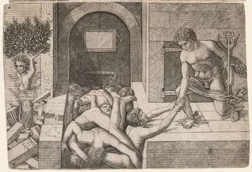 Allegoria ihmiskunnan pelastuksesta: Virtus Deserta, c. 1500-1505.