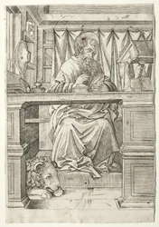St. Jerome in his Study, n. 1510.