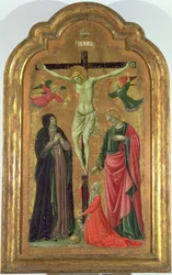 Ristiinnaulitseminen (tempera paneelissa)