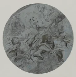Pyhän recton apoteoosi, 1600-luvun toinen puoli.