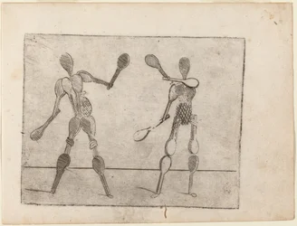 Teoksesta "Bizzarie di different figures"