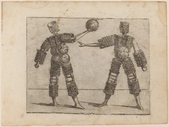 Teoksesta "Bizzarie di different figures"