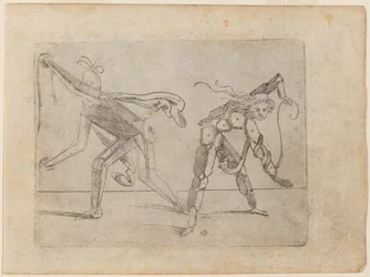 Teoksesta "Bizzarie di different figures"