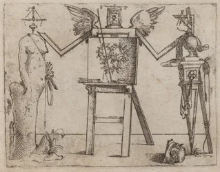 Teoksesta "Bizzarie di different figures"