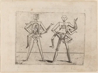 Teoksesta "Bizzarie di different figures"