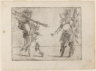 Teoksesta "Bizzarie di different figures"