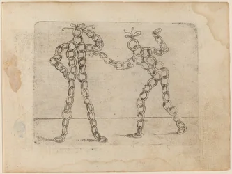 Teoksesta "Bizzarie di different figures"
