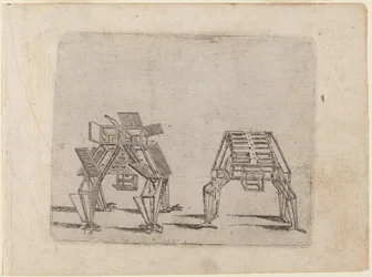 Teoksesta "Bizzarie di different figures"