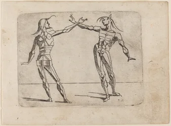 Teoksesta "Bizzarie di different figures"