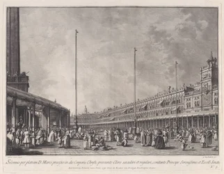 Levy 9: Corpus Christi -päivän kulkue Piazza San Marcolla, 