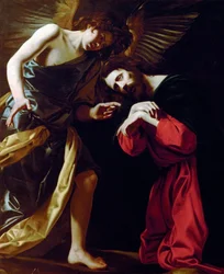 ""Kristus Öljymäellä"" (Kristus Öljymäellä) Giovanni Battista Caracciolo (1578-1635) maalaus noin 1615 - Öljy kankaalle Koko 148x124 cm Art History Museum, Wien