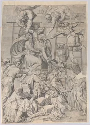 Laskeutuminen ristiltä, 1550-1600.