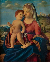 Neitsyt ja lapsi, c1496-9.