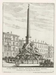 Vierstromenfontein Piazza Navona te Roomassa Fontana Piazza Navonalla (otsikko esineessä) Fontane di Roma (sarjan nimi) Fonteinen van Rome (sarjan nimi)