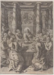 Viimeinen ehtoollinen, n. 1580.