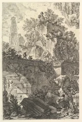 Etukappale, Minervan patsas, n. 1748.