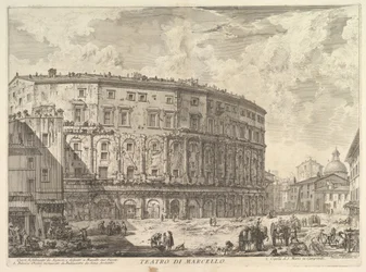 Theatre of Marcellus Theatre of Marcellus, n. 1757.