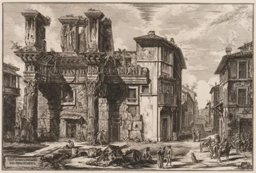 Näkymät Roomaan: Forum of Nerva