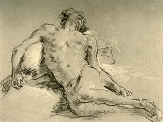 Alaston lepää, 1700-luvun puoliväli, 1928
