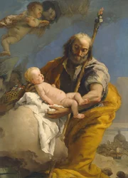 Pyhä Joosef ja Kristus-lapsi, 176769
