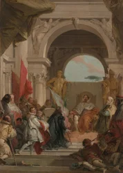 Piispa Haroldin virkaan asettaminen Frankenin herttuaksi, n. 1751-52
