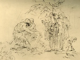 Haudan avaaminen, 1700-luvun puoliväli, 1928.