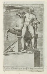 Sculptuur van een van de Dioscuren op het Quirinaal te Rome Bucephalus & Alexander suuri työ (...) (otsikko esineessä) Antiikkiveistoksia Roomassa (sarjan nimi) Ikonit Rooman kaupungin muinaisista patsaista, joita nähdään julkisilla paikoilla (sarjan nimi)