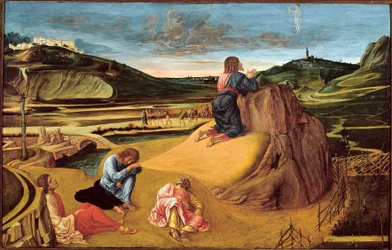 Agony in the Garden, n. 1465 (tempera paneelissa)