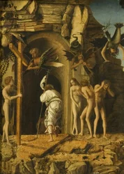 The Descent of Christ into Limbo, n. 1475-1480 (öljy tarranauhalla paneelissa)