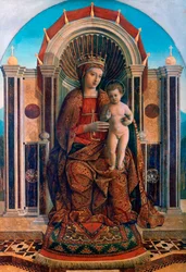 Neitsyt ja lapsi istuivat, n. 1475-1485