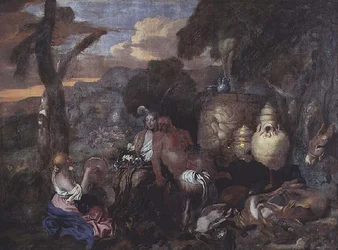 Bacchantes ja Satyr